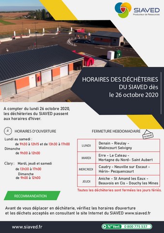Affiche horaires hiver (Copier)