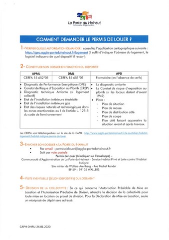 Reunion CAPH du 24 01 2020   Mise en place de Permis de Louer 3   Partie 1 (Copier)